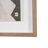 Fabric Fantasia - Mishale by Maja Gunnarsdottir Textured Framed Artwork Matted under Glass by Mercana at Eve Furniture