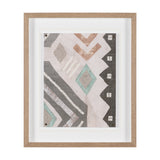 Fabric Fantasia - Mishale by Maja Gunnarsdottir Textured Framed Artwork Matted under Glass by Mercana at Eve Furniture