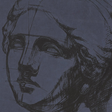 Face Study I by Ariana a Hand Embellished Framed Print under Glass by Mercana at Eve Furniture