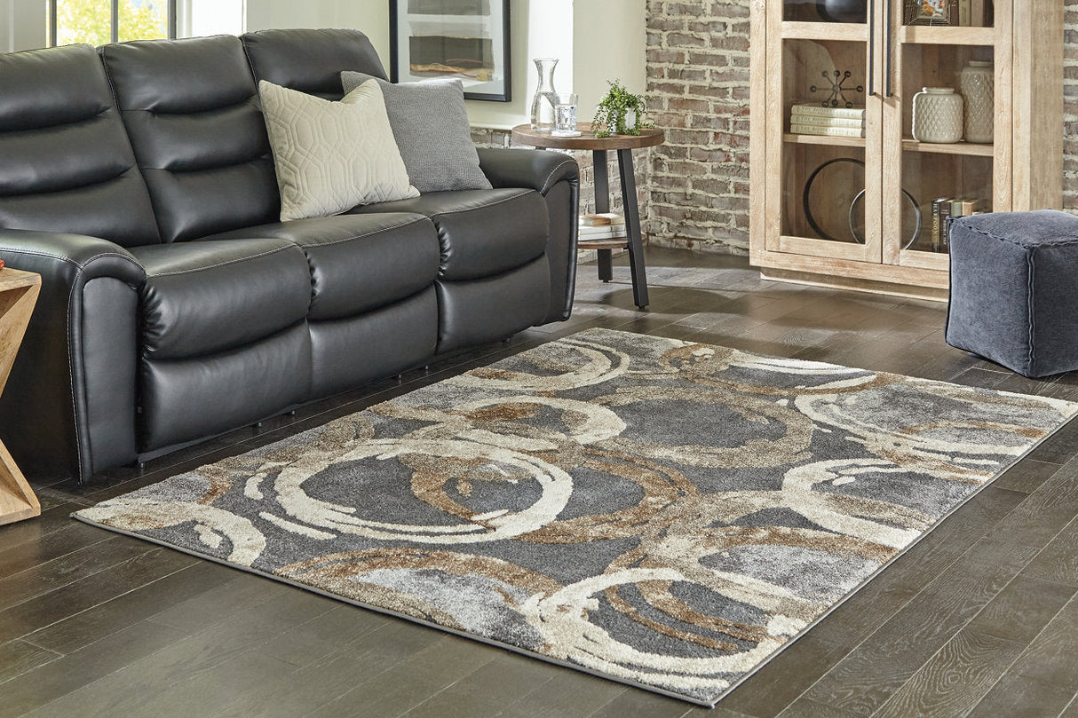 Faelyn Multi Large Rug by Ashley at Eve Furniture