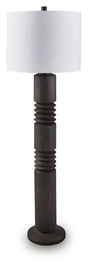 Fainwell Black Floor Lamp by Ashley at Eve Furniture