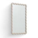 Faire Cream Squiggle Wall Mirror by TOV Furniture at Eve Furniture
