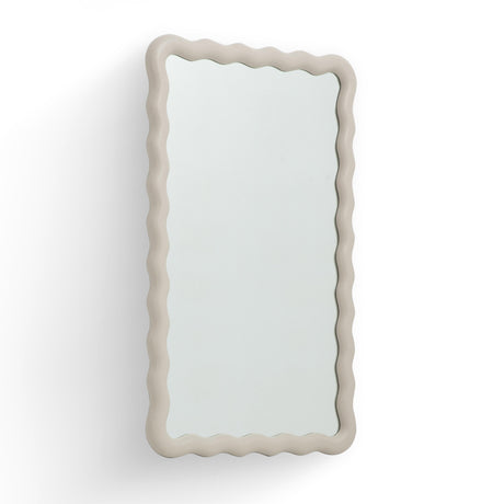 Faire Cream Squiggle Wall Mirror by TOV Furniture at Eve Furniture