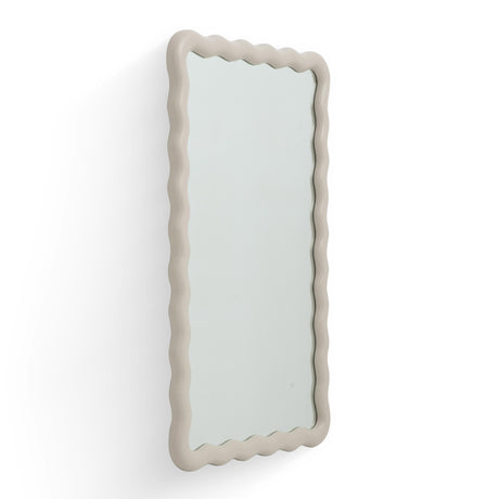 Faire Cream Squiggle Wall Mirror by TOV Furniture at Eve Furniture