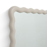Faire Cream Squiggle Wall Mirror by TOV Furniture at Eve Furniture