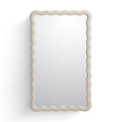 Faire Cream Squiggle Wall Mirror by TOV Furniture at Eve Furniture