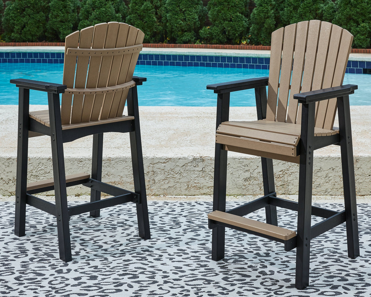 Fairen Trail Black/Driftwood Barstool