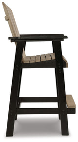 Fairen Trail Black/Driftwood Barstool