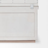 Fairview IV White And Brown Wood With Storage Hall Tree by Mercana at Eve Furniture