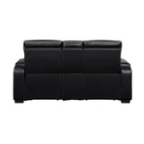 Fairway Black Power Double Reclining Living Room Set by Homelegance at Eve Furniture
