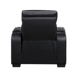 Fairway Black Power Double Reclining Living Room Set by Homelegance at Eve Furniture