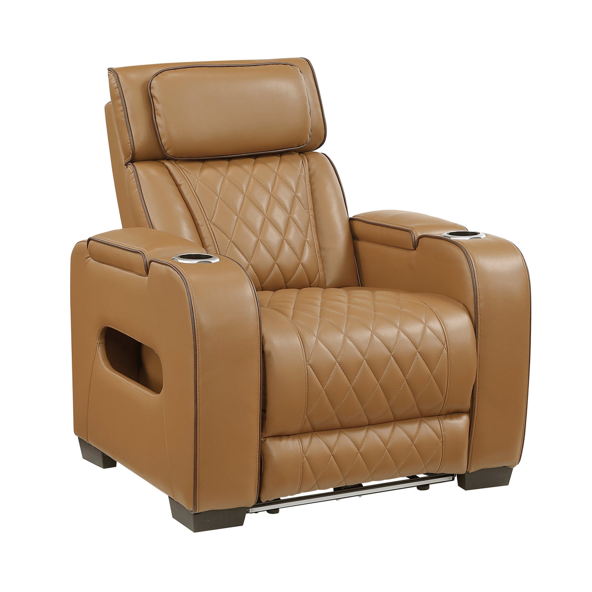 Fairway Brown Power Double Reclining Living Room Set by Homelegance at Eve Furniture
