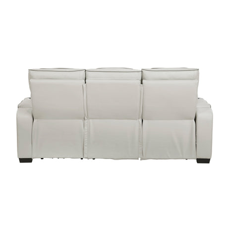 Fairway Taupe 2-PiecePower Double Reclining Set by Homelegance at Eve Furniture