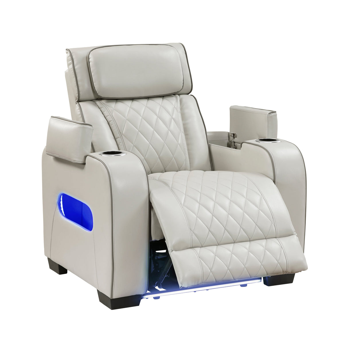 Fairway Taupe Power Double Reclining Living Room Set by Homelegance at Eve Furniture