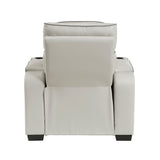 Fairway Taupe Power Double Reclining Living Room Set by Homelegance at Eve Furniture