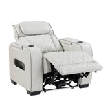 Fairway Taupe Power Reclining Chair by Homelegance at Eve Furniture