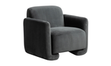 Fallon Accent Chair Shadow Grey by Moe's Home at Eve Furniture