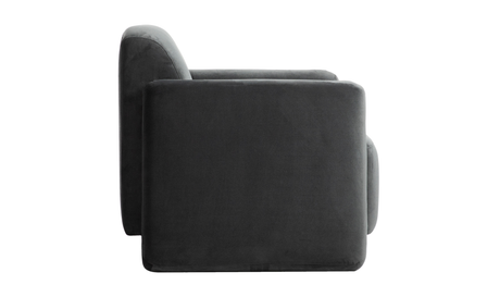 Fallon Accent Chair Shadow Grey by Moe's Home at Eve Furniture
