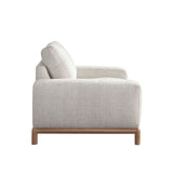 Fallon Light Barley Fabric Club Chair by Diamond Sofa at Eve Furniture