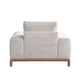 Fallon Light Barley Fabric Club Chair by Diamond Sofa at Eve Furniture