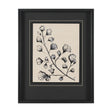 Fan Leaves by Cristina Bartl Villa Hand-Embellished Textured Framed Artwork Matted under Glass by Mercana at Eve Furniture
