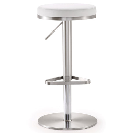 Fano Performance Vegan Leather Adjustable Barstool by TOV Furniture at Eve Furniture