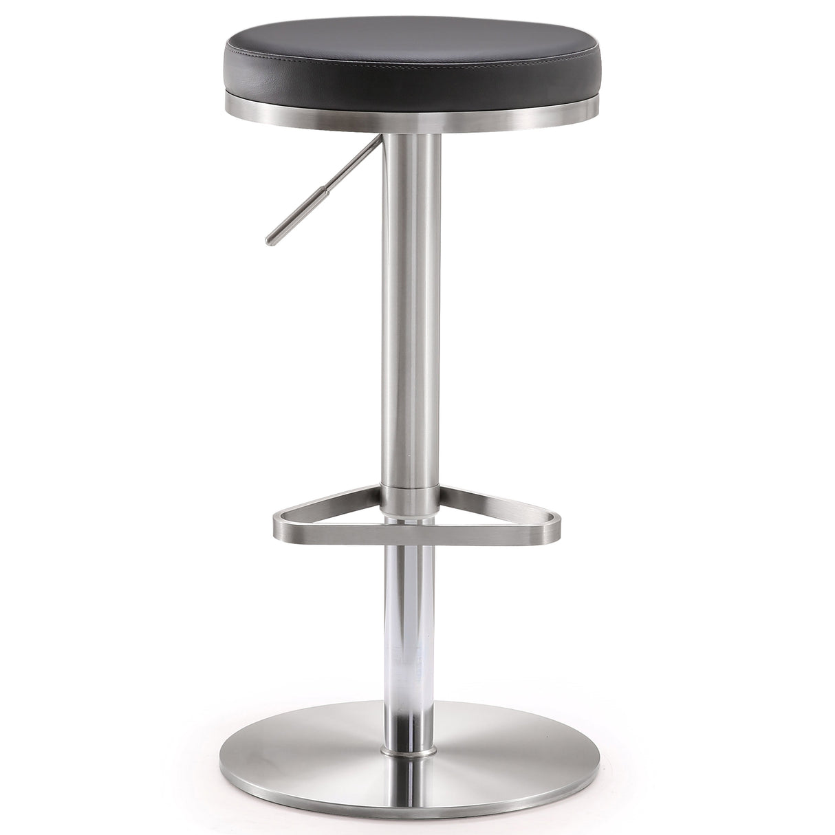 Fano Performance Vegan Leather Adjustable Barstool by TOV Furniture at Eve Furniture
