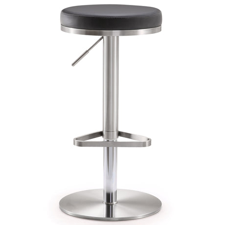 Fano Performance Vegan Leather Adjustable Barstool by TOV Furniture at Eve Furniture
