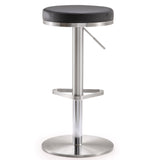 Fano Performance Vegan Leather Adjustable Barstool by TOV Furniture at Eve Furniture