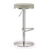 Fano Performance Vegan Leather Adjustable Barstool by TOV Furniture at Eve Furniture
