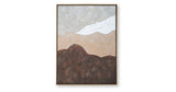 Fanthorne Tan/Brown/White Wall Art by ASHLEY FURNITURE at Eve Furniture