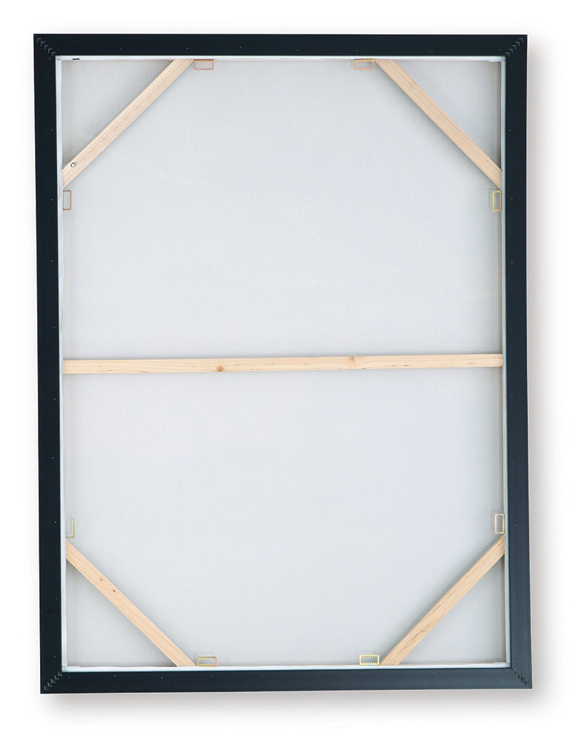 Fanthorne Tan/Brown/White Wall Art by ASHLEY FURNITURE at Eve Furniture