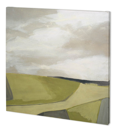 Far Fields I by June Vess a Hand Embellished Textured Canvas by Mercana at Eve Furniture