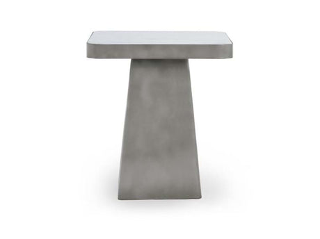 Far Marble/Metal Square End Table by Classic Home at Eve Furniture