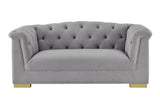 Farah Velvet Loveseat by Inspire Me! Home Decor by TOV Furniture at Eve Furniture