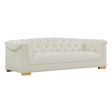 Farah Velvet Sofa by TOV Furniture at Eve Furniture