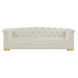 Farah Velvet Sofa by TOV Furniture at Eve Furniture