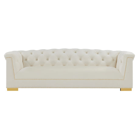 Farah Velvet Sofa by TOV Furniture at Eve Furniture