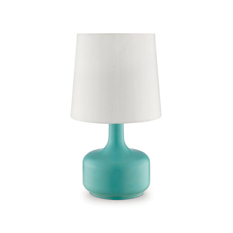 Farah Teal Table Lamp by Furniture of America at Eve Furniture