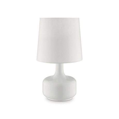Farah White Table Lamp by Furniture of America at Eve Furniture