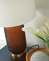 Farberman Amber Table Lamp