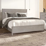 Fareham Oak 5-Piece Queen Bedroom Set by Furniture of America at Eve Furniture