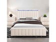 Farese Beige Queen Bed by Furniture of America at Eve Furniture