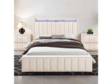 Farese Beige Queen Bed by Furniture of America at Eve Furniture