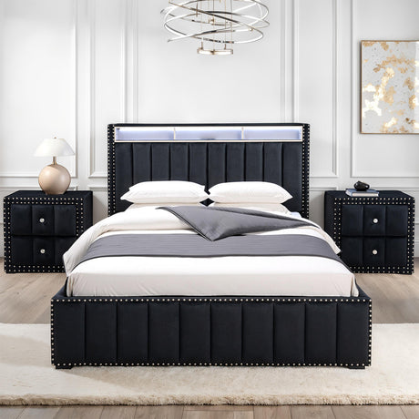 Farese Black Queen Bedroom Set by Furniture of America at Eve Furniture