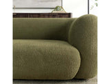 Faris Dark Olive Upholstered Sofa by Classic Home at Eve Furniture