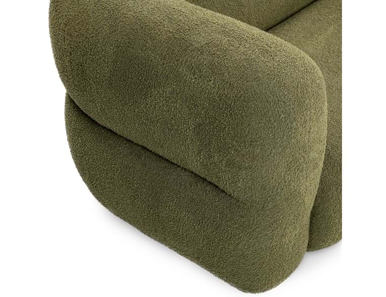 Faris Dark Olive Upholstered Sofa by Classic Home at Eve Furniture