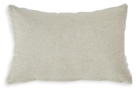 Farissen White/Tan Pillow (Set of 4) by Ashley at Eve Furniture