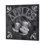 Farm Fresh Apples by Mercana Studio a Hand Embellished Textured Canvas by Mercana at Eve Furniture