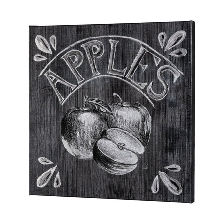 Farm Fresh Apples by Mercana Studio a Hand Embellished Textured Canvas by Mercana at Eve Furniture